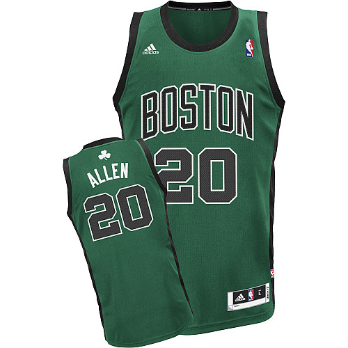  NBA Boston Celtics 20 Ray Allen New Revolution 30 Swingman Alternate Green Jersey